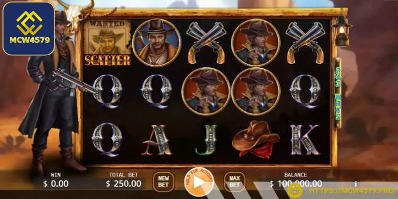 Hunter Cowboy tung ra nhiều biểu tượng thắng giá trị cao