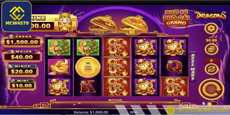 Nổ hũ jackpot lớn dạng minor có tỷ lệ thắng ổn định